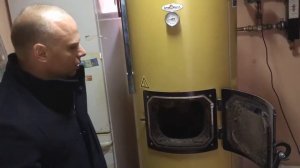 Монтаж котла Стропува