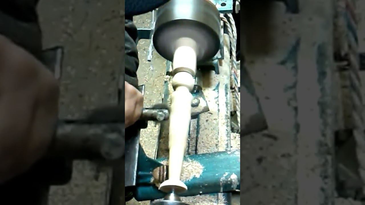 Изготовление конусной массажной палки при помощи зубчатого ролика. смотреть онлайн