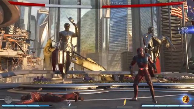 Injustice 2 Atom vs The Flash смотреть онлайн