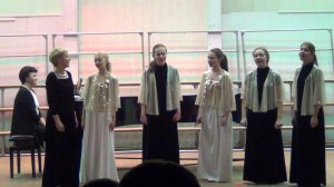 Вокальный ансамбль Камерного хора "ВЕРА". РНП "Выходили красны девицы"