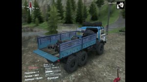 SpinTires Карта МЧС России. Миссия Лесовозы ч.1