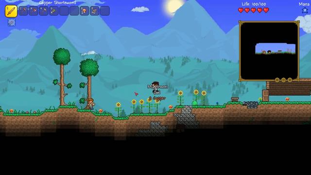 Let's Play! - Terraria BLIND (Part 1 - I MADE A HOUSE!) смотреть онлайн