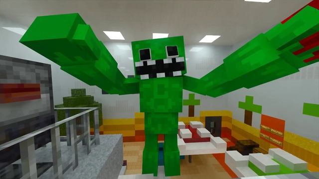 [RTX mode] [Realistic Animation] Garten of BanBan 1 2 3 - New mod/addon - minecraft смотреть онлайн