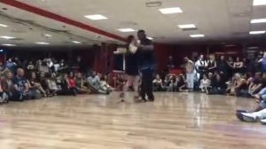 Samo & Margot - Qualificatif concours kizomba sud 2016 (impro partie urban kiz)