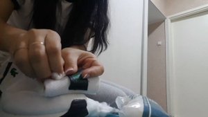 Самый дешёвый пятновыводитель/  Выводим пятна после стирки из кроссовок/