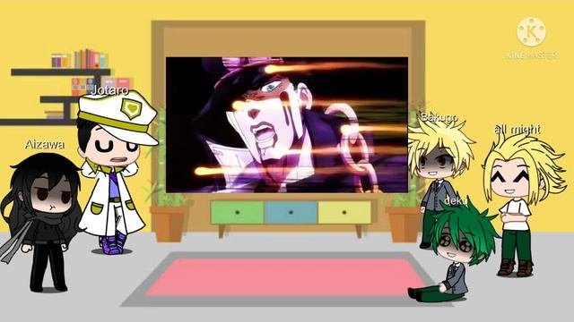 Mha React To Jotaro And Jolyne (my Favourite Characters Part 3)150 Subscriber Special (jjba Jojo)