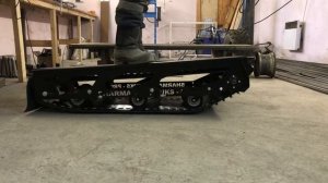 Торсионная подвеска на Мотобуксировщик