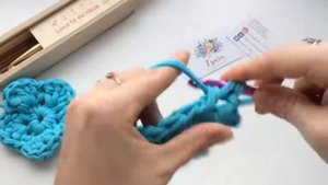 Мастер класс по вязанию ажурного ковра крючком