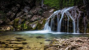 КРЫМ- нашли крутое место для фотосессий!Самый полноводный водопад!