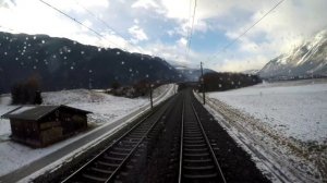 4k Cabride / Führerstandsmitfahrt Innsbruck - Ötztal - Imst-Pitztal - Landeck-Zams