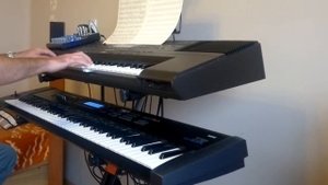 October & April - cover The Rasmus on Roland E-500 and Korg TR 76