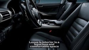 A great choice for sedan lovers : Lexus IS 2025