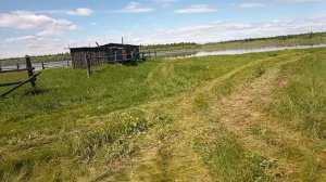 влог|поездка в деревню с Басиком🚤🌳🏠