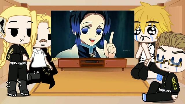 Tokyo Revengers react to Hinata as shinobu смотреть онлайн