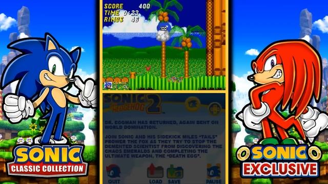 Overview - Sonic Classic Collection (DS) смотреть онлайн