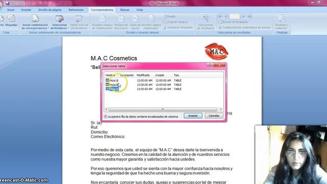 2016 M.A.C 29 Tutorial Mailmerge con Microsoft Word & Excel смотреть онлайн