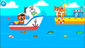 Капитан Мишка - игра для детей!