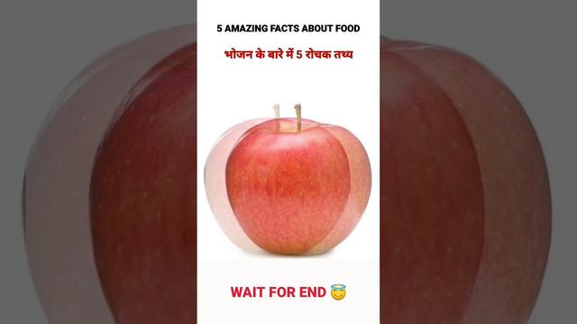 5 Amazing Fact About Food 🍑 Amazing Facts | Mind Blowing Facts in Hindi