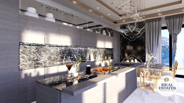 Роскошная Вилла с системой Умный Дом на Продажу в Каргыджаке Аланья. IDEAL ESTATES