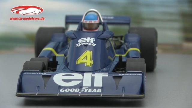 ck-modelcars-video: Patrick Depailler Tyrrell P34-2 #4 2nd Schweden GP Formel 1 1976 1:18 MCG смотреть онлайн