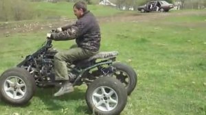 Самодельный квадроцикл из скутера