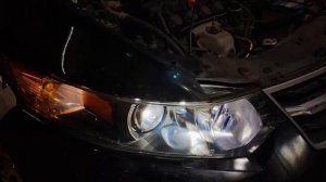 Установка bi led линз под ключ за 19000р в Honda Accord 8! STATLIGHT bi led 2.5 дюйма .