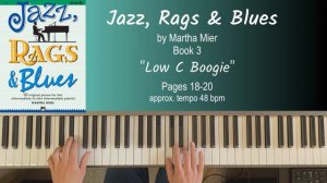 "Low C Boogie" (performance & practice tempos) by Martha Mier