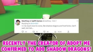 ?CONFIRMED! SHADOW DRAGON IS RETURNING!? ADOPT ME OLD PETS RETURNS! +INFO ROBLOX