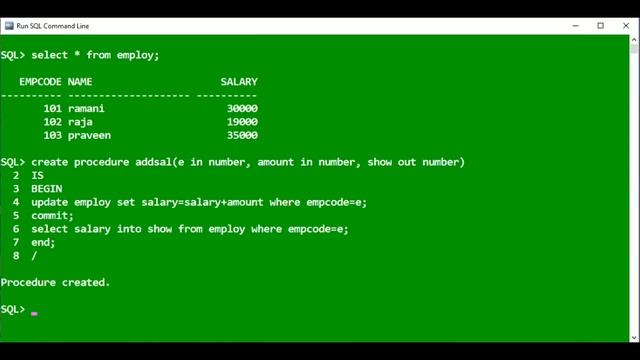 Stored Procedures in PL/SQL - DBMS Lab Exercises