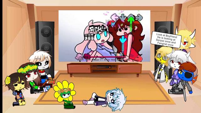 Undertale reacts to Friday Night Funkin' VS Cloud - Senpai's Fangirl | Heart Attack Rampage (FNFMod смотреть онлайн