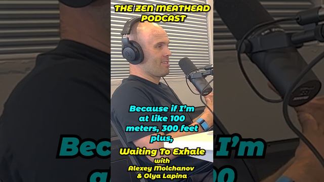 Alexey Molchanov Waiting to Exhale on TheZenMeatHead #freediver  #podcast #icebath #comedy