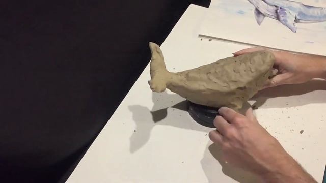Лепим кита. modeling a whale. смотреть онлайн