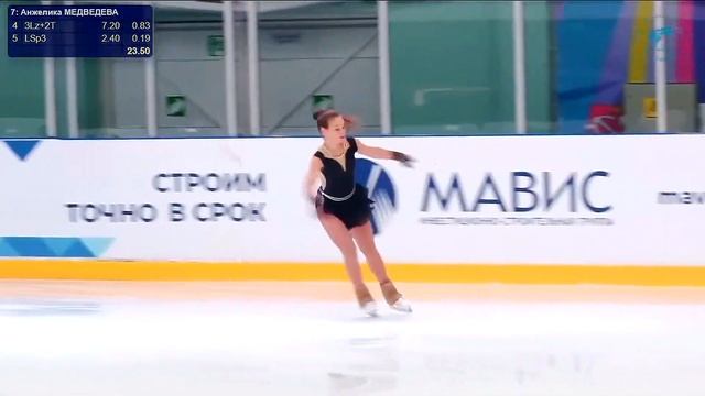 Анжелика МЕДВЕДЕВА ПП 21.10.2022 2 этап Кубка Федерации Санкт-Петербурга