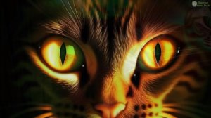 Кошачий гипноз. Полюбуйтесь чудесами, которые можно увидеть в глазах этого зверя.