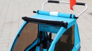 Велоприцеп Thule Coaster XT. Обзор. Недостатки. Плюсы. Отзыв владельца.