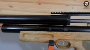 Пневматическая винтовка Дубрава Лесник BullPup 6.35 мм V4 (400 мм, Орех) видео обзор 4k