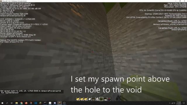 Falling Into The Creative Server's Void смотреть онлайн