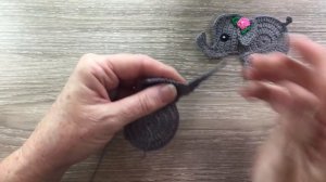 Baby Elephant Crochet Tutorial - Crochet Applique Tutorial