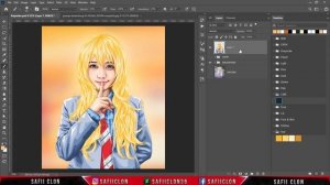 [ Photoshop Tutorial ] MIYAZONO KAORI Vexel art - PART 8 FINISHING