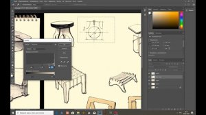 Промдизайнквантум. Урок 17. Прорисовка мебели в Photoshop