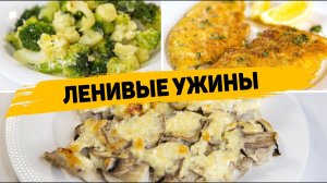 БЫСТРЫЕ и Вкусные УЖИНЫ на СКОРУЮ РУКУ! - Такие Рецепты Понравятся ВСЕМ!