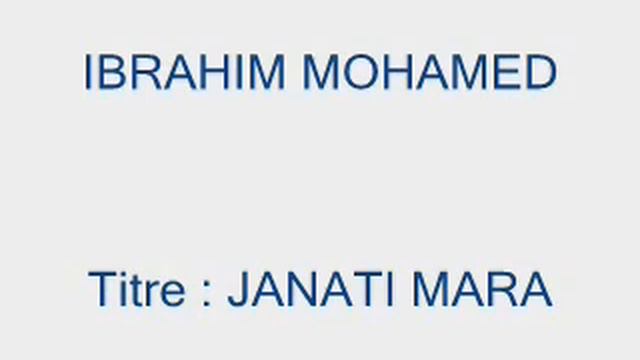 Ibrahim Mohamed - Janati Mara смотреть онлайн