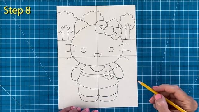 How to Draw Hello Kitty смотреть онлайн