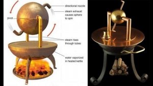 Паровой двигатель 1 века. Изобретение парового двигателя