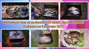 КОПЧЕНЫЙ ЛЕЩ НА РЫБАЛКЕ, ЧТО может быть ВКУСНЕЕ! РЫБАЛКА НА СЕЛИГЕРЕ 2023!