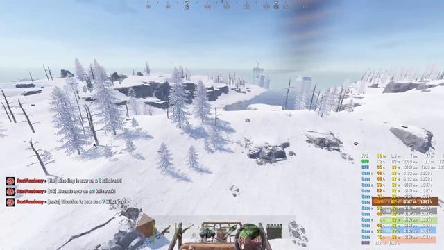 Rust - 3060Ti максимальные настройки смотреть онлайн