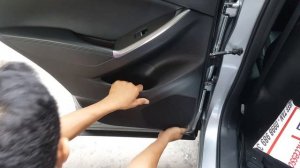 Mazda cx5 / rear door panel removal / jeff tan tutorial