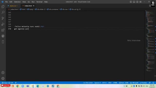 personal portfolio website using in html css and JavaScript | build fully responsive website in htm