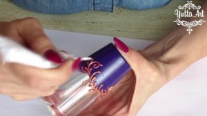 Декор своими руками. Роспись рюмок с элементами греческого стиля. Мастер класс