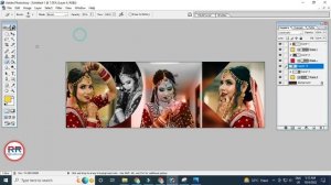 12x36 Wedding Album Design in Photoshop 7.0 Hindi Tutorial | Wadding Karizma Album Design In Hindi